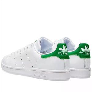 Adidas Women’s Size 6.5 Stan Smith Green and White